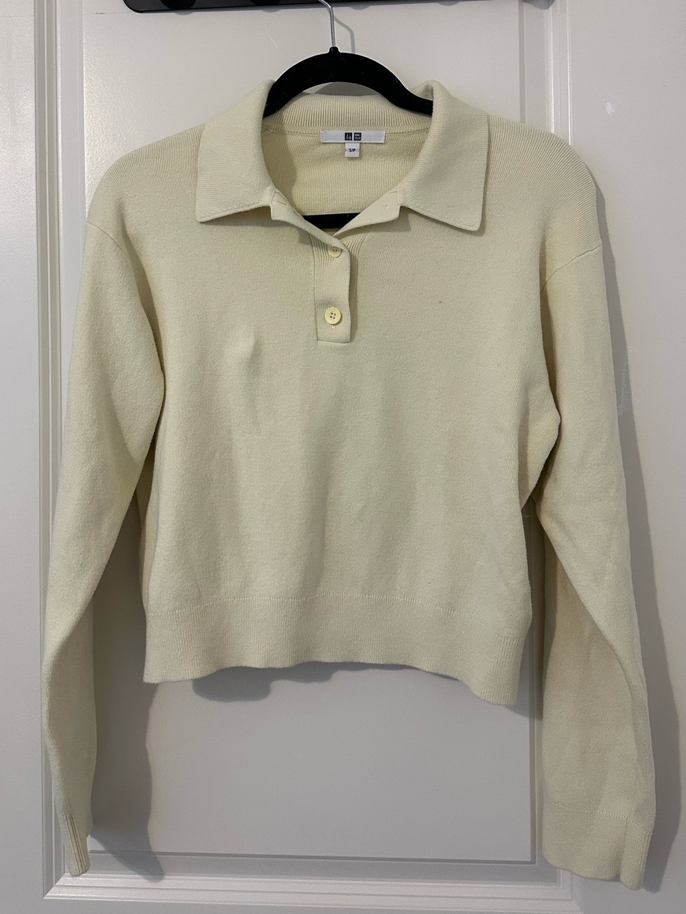 Uniqlo Butter Yellow Cotton Sweater